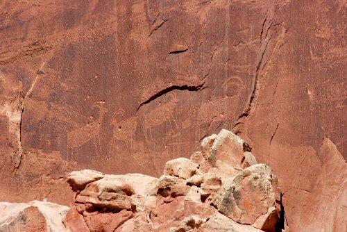 Capitol Reef Petroglyphs