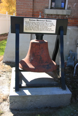 Oldest Protestant Church in Utah. Now a Museum. — Click on Sign above bell!