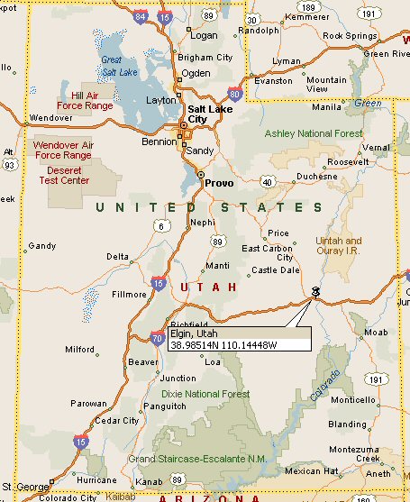 Elgin, Utah Map 4