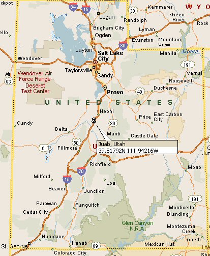 Juab Utah Map   Juabmap4 