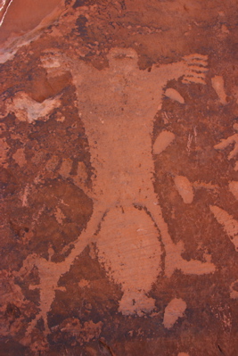 Kane Creek Canyon, Utah — Kane Creek Canyon — Petroglyphs (Child Birth?)