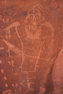 Kane Creek Canyon, Utah — Kane Creek Canyon — Petroglyph