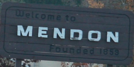 Mendon City Limits — Founded in 1859