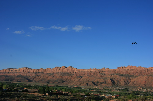 North/east of Willow Creek Canyon — Moab History