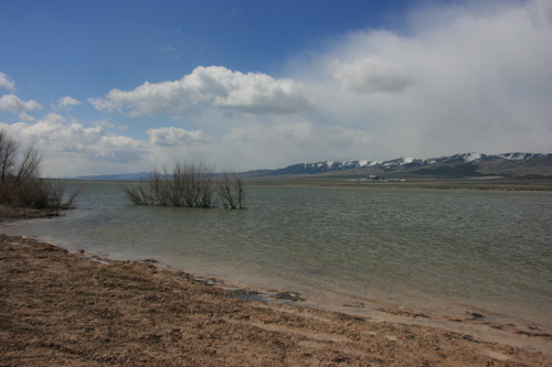 Mona Reservoir-(facing southwest) — More Reservoir Information.