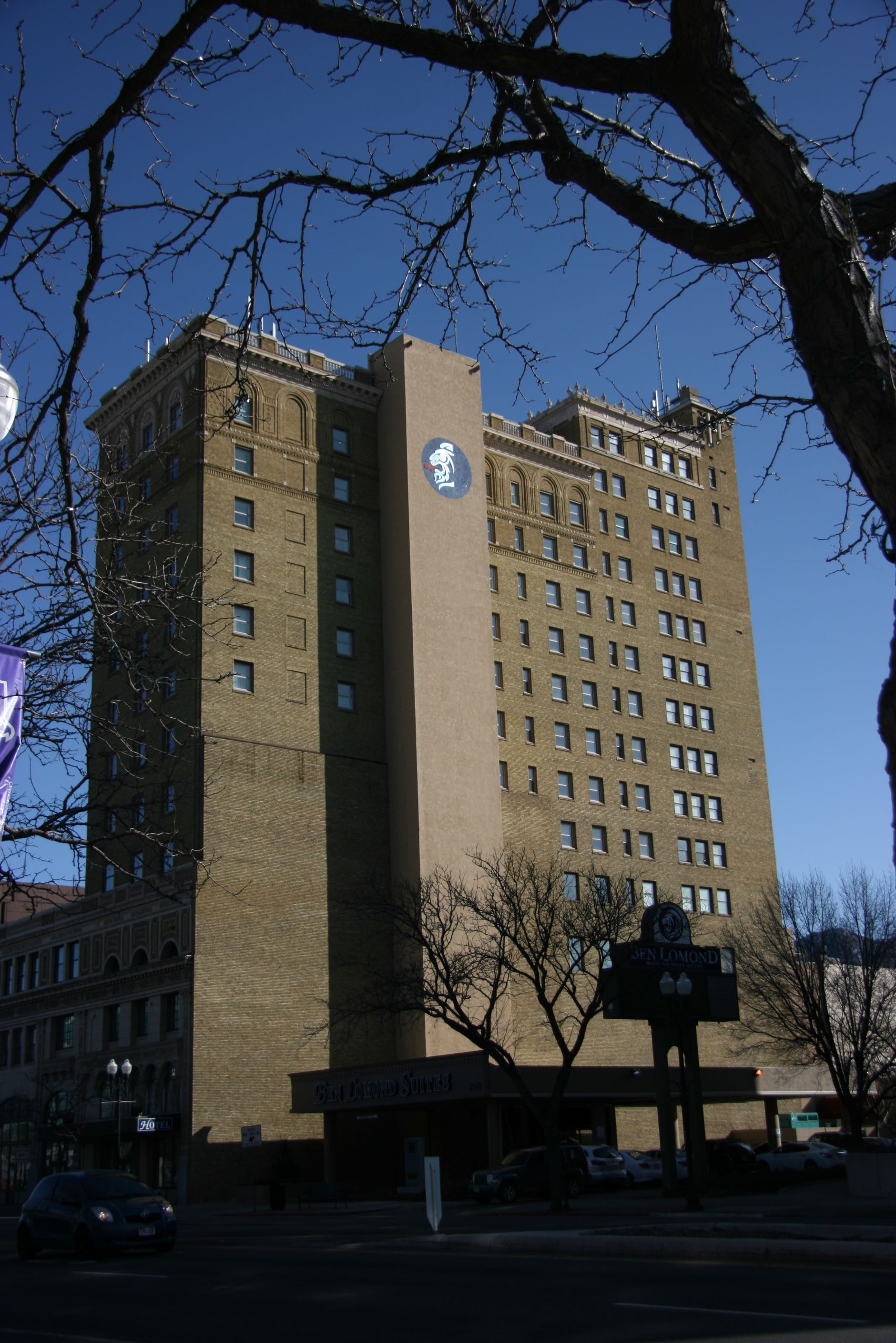 The Ben Lomond Building (Also known as Bigelow and Radisson Hotel). — 2510 Washington Boulevard — See front view of building