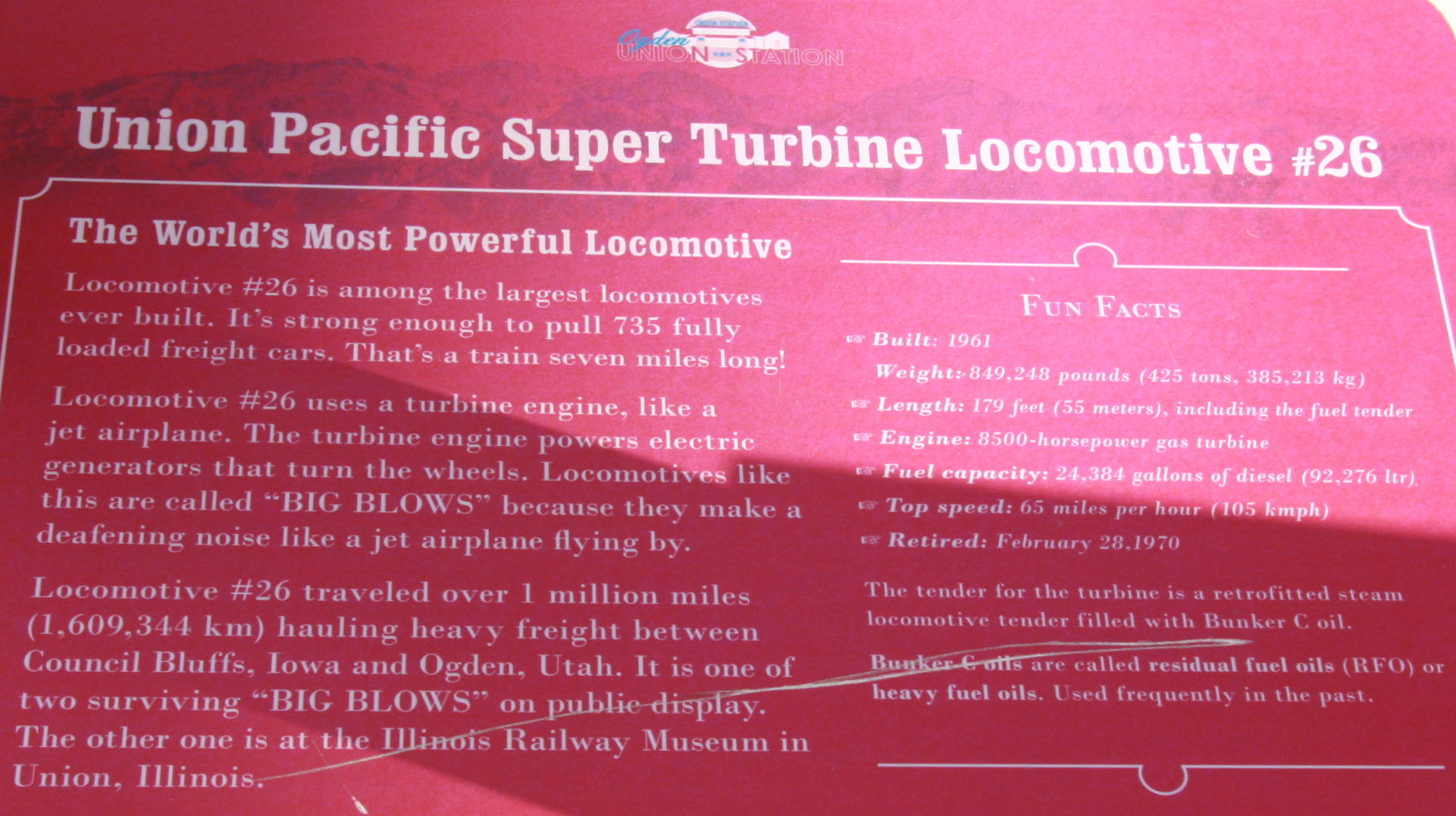 "World's Most Powerful Locomotive" — Pulled 735 fully loaded freight cars