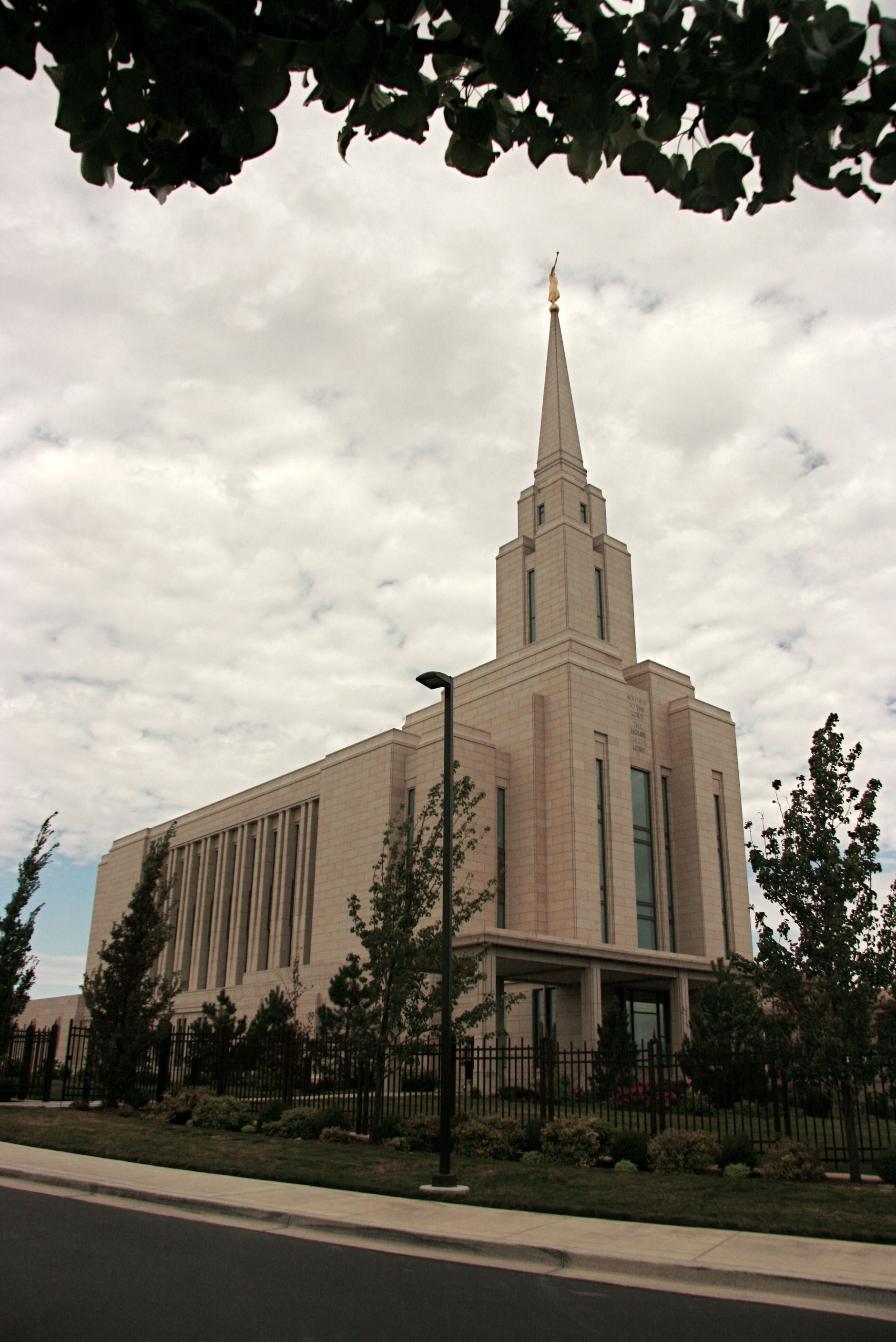 Oquirrh Mountain LDS Temple, Utah — Facing Southeast (Dedicated: August 2009 by Thomas S. Monson.) — 11022 S 4000 W, South Jordan, UT