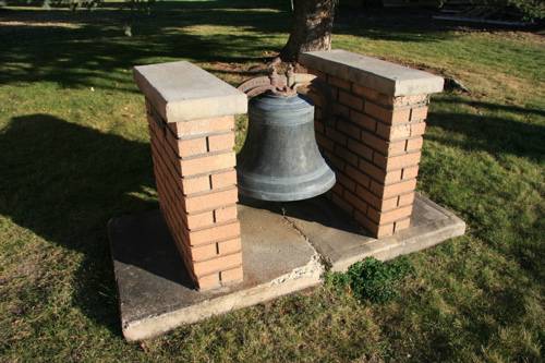 Historic Bell near Bishop's Tithing Office