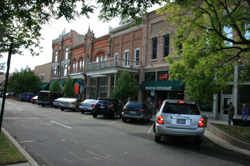 Historic Provo Town Square — Inside buildings have been modernized.