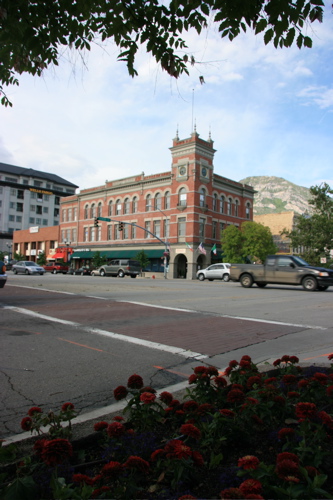 Historic Provo Town Square — Knight Block Building