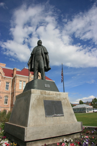 Brigham Young — BYU had its start here.