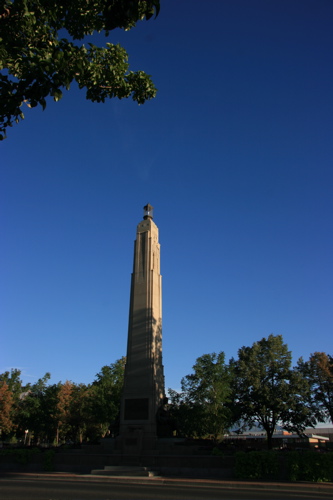 Sugar House Obelisk — Read Plaque-----See Map