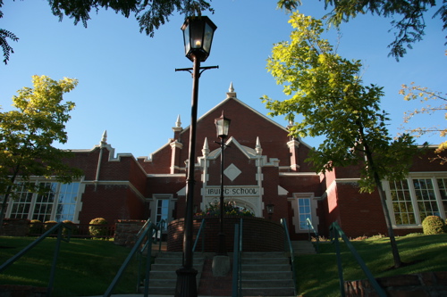 Former Irving Jr. High School — Now commercial property.