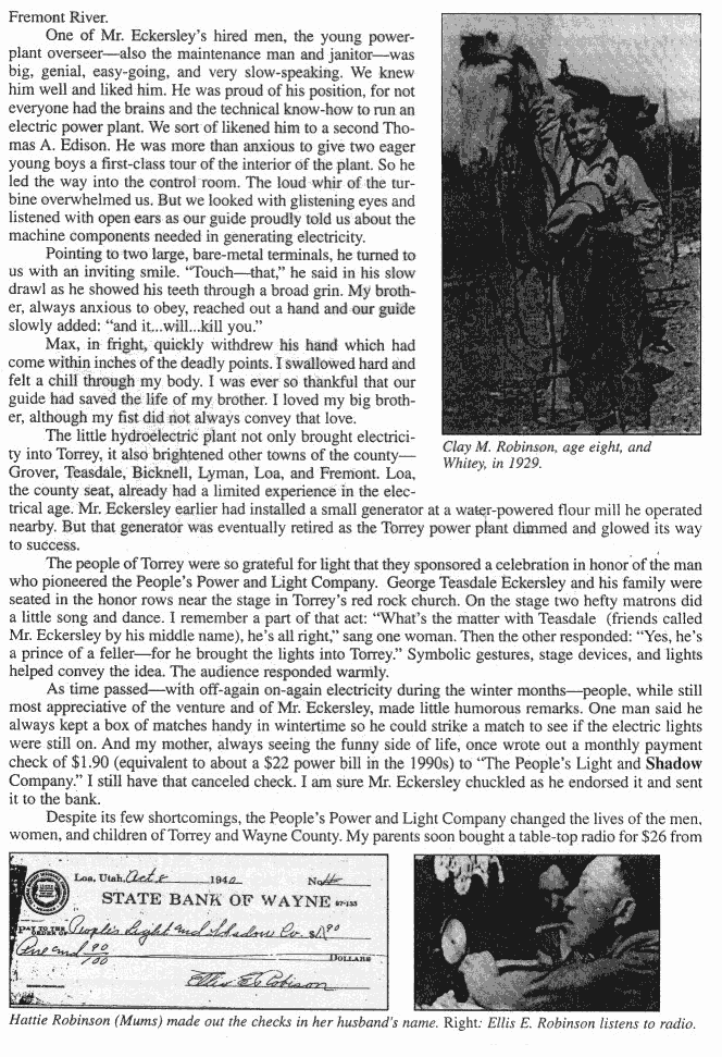 History of Torrey, Utah — page 2