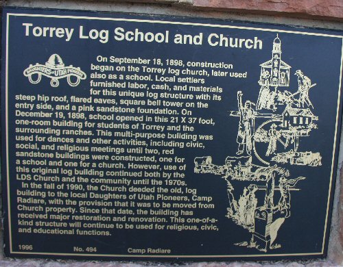 Old Log School and Church