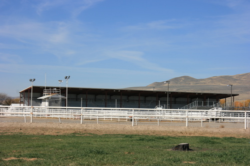 Box Elder County Fairgrounds — View west.