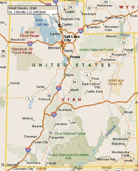 West Haven Utah Map 4