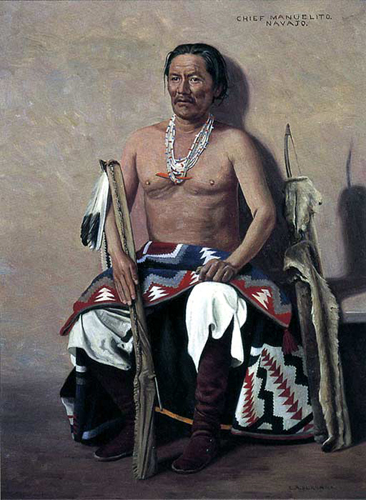 Manuelito Navajo Indian Chief